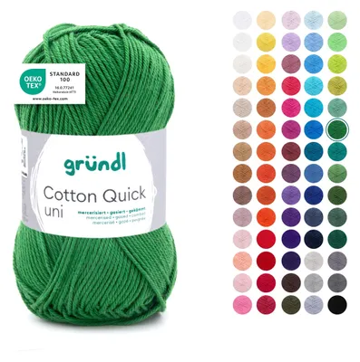 Productafbeelding van Gründl katoenen garen, Baumwolle Quick, uni kleur