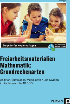 Produktbild von Freiarbeitsmaterialien Mathematik Grundrechenarten