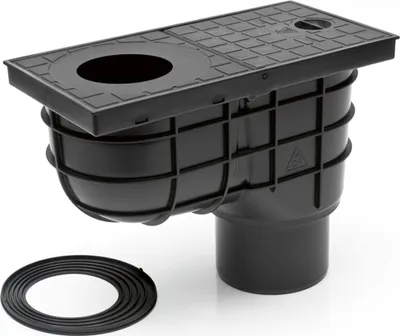 Produktbild von Dachrinnenablauf Regensinkkasten Regenrohrablauf senkrechter Sinkkasten 325 E