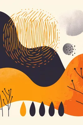 Produktbild von Plakat 61x91,5cm Herbstmotivationen