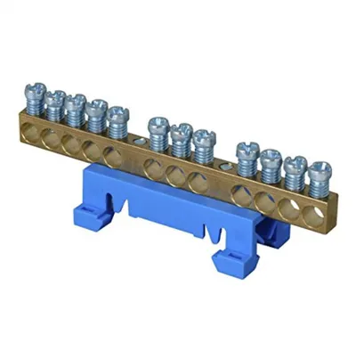 Produktbild von KOPP Neutralleiter Klemme Schnellbefestigung 12P Blau