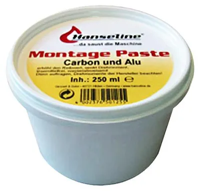 Produktbild von Montagepaste Carbon, Dose 250ml, Hanseline, 500125