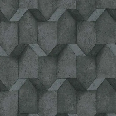Produktbild von A.S. Creation | The BOS | 388272 | Vliestapete | Betonoptik | 0.53 x 10.05 m | Anthrazit | Wohnzimmer | Flur | Büro | Kü