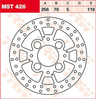 Obrázok produktu pre TRW Bremsscheibe "MST426"
