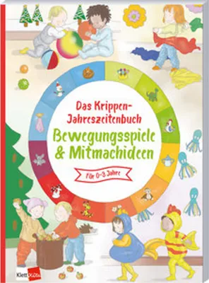 Obrázok produktu pre Das Krippen-Jahreszeitenbuch: Bewegungsspiele & Mitmachideen