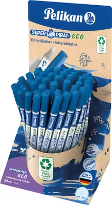Image de Pelikan 300007893 Pelikan effaceur d'encre Super Pirat eco 850M, présentoir de comptoir