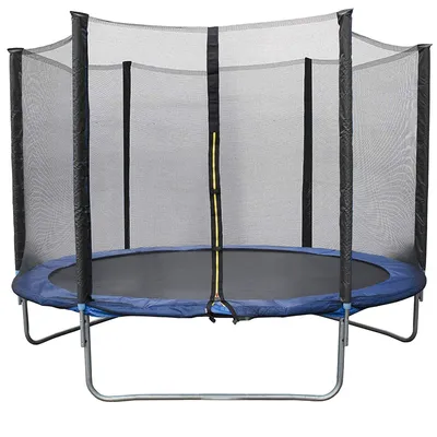 Produktbild von Gartentrampolin Kindertrampolin Ø183cm Trampolin Outdoor mit Netz für den Garten,Outdoor Blau