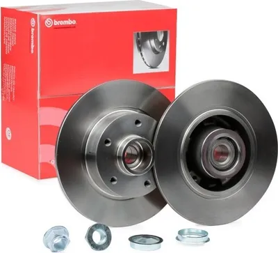 Produktbild von 2x BREMBO Bremsscheibe 08.B391.37 für RENAULT Megane IV Grandtour (K9A/M/N_)