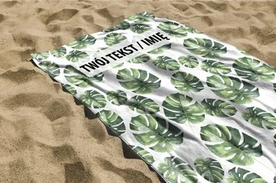 Zdjęcie produktu dla RĘCZNIK Monstery z twoim dowolnym tekstem 100x50cm 047C