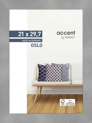 Obrázok produktu pre Drevený rám Nielsen Accent Oslo 21x30 cm strieborný
