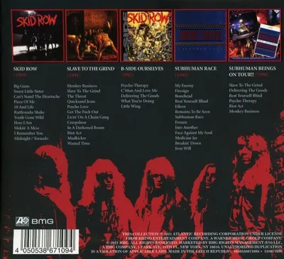 Obrázek produktu pro Skid Row (US-Hard Rock) - The Atlantic Years (1989 - 1996) - - (CD / Název: Q-Z)
