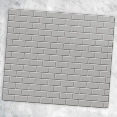 Produktbild von Glas-Herdabdeckplatten Glaskeramikkochfeld-Abdeckung Spritzschutz Glas 60 cm x 52 cm - Farbige Ziegel