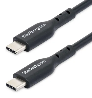 Immagine prodotto di StarTech.com Cavo USB-C da 4 m, cavo di ricarica e sincronizzazione 60 W (3 A) PD, cavo USB 2.0 per laptop, rivestimento in TPE - Cavetto USB C nero per ricarica