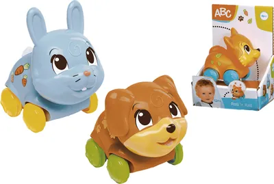 Zdjęcie produktu dla ABC Zabawne pojazdy ze zwierztami 3 rne