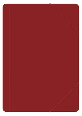 Immagine prodotto di Raccoglitori in PP con elastico, formato A4, 500 µm - rosso