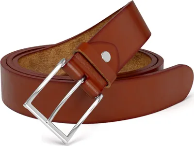 Produktbild von Hochwertiger Herren Ledergürtel aus Italien 30633 Cognac 135 cm