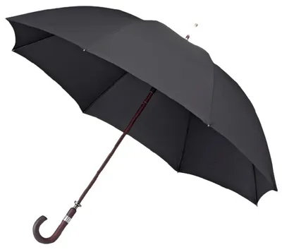 Produktbild von golfschirm winddicht 130 cm Fiberglas schwarz