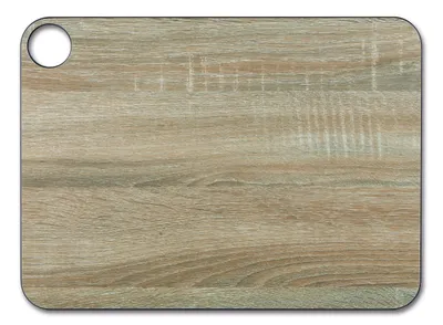 Zdjęcie produktu dla Deska do krojenia Arcos z wieszakiem 377x277mm brązowa