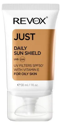 Obrázok produktu pre Revox B77, Just Daily Sun Shield, Vitamin E, Sun Protection, Sunscreen Cream, 30 ml