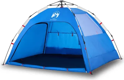 Produktbild von vidaXL Strandzelt 2 Personen Azurblau Quick Release Wasserdicht