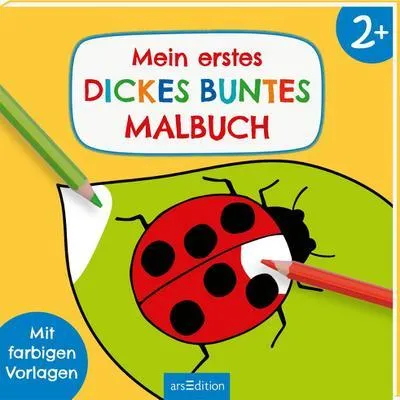 Immagine prodotto di Mein erstes dickes buntes Malbuch ab 2