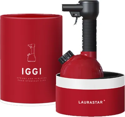 Image de Défroisseur vapeur à main 850w rouge/noir - Laurastar - IGGIRED - iggi