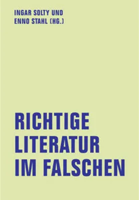 Immagine prodotto di Richtige Literatur im Falschen?