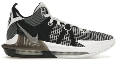 Produktbild von Nike LeBron Witness 7 White Black Metallic Silver - EU 39
