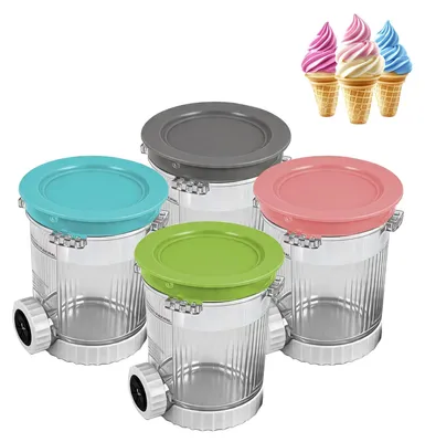 4er-Set 480-ml-Behälter für Ninja Creami NC700/NC701