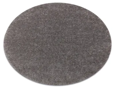 Imagen del producto de Alfombra BUENOS circulo 6646 shaggy liso, de un solo color  gris circulo 200 cm