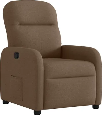 Produktbild von vidaXL Relaxsessel Braun Stoff
