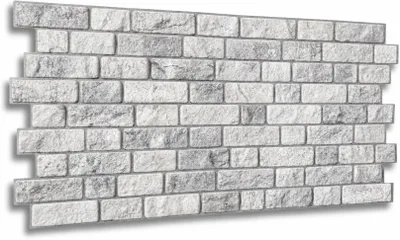 Produktbild von 3D PVC Wandpaneele Wandverkleidung PVC-Verkleidung Stein Holz Mosaik Fliesen Imitation (ca. 0,5qm)