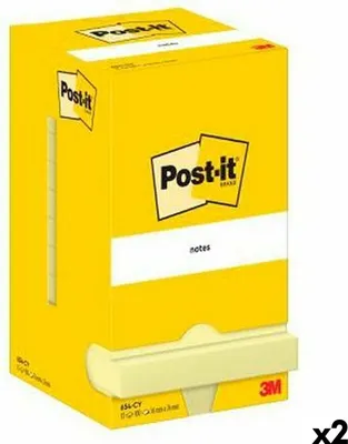 Produktbild von Haftnotizen Post-it 76 x 76 mm Gelb (2 Stück)