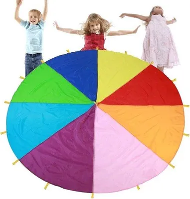 Immagine prodotto di Tenda da gioco arcobaleno colorata - Giocattolo per bambini - 3,6 m - Festa