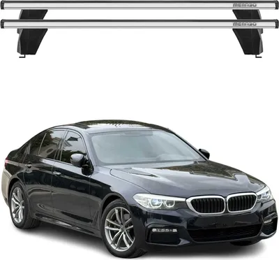 Produktbild von Menabo Dachträger für BMW 5er G30 Limo 2016-2023 / M5 F90 Limo 2018-23 75kg Grau