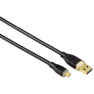 Immagine prodotto di Hama Cavo di collegamento USB 0,75 m USB A USB B Nero