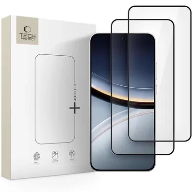 Obrázok produktu pre Tech-Protect Glass Fit+ 2-Pack pre Xiaomi Poco F7 5G - Black