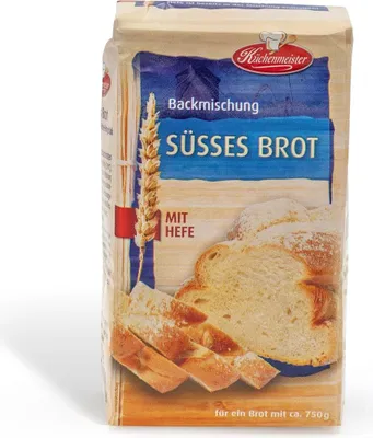 Obrázek produktu pro Küchenmeister směs na chleba sladká - vánočka 500g