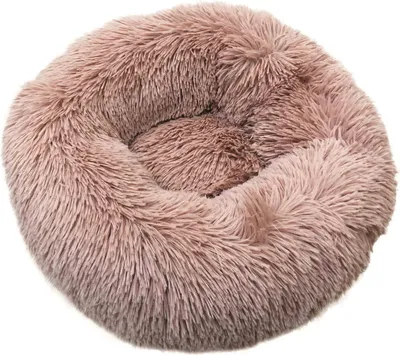 Produktbild von Nobby Hundebett Kuscheldonut Esla altrosa, Maße: Ø 110 x 35 cm