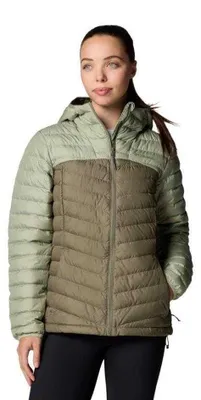 Produktbild von Columbia - "Westridge" Daunenjacke für Damen, mit Kapuze PP10806 (M) (Khakigrün)