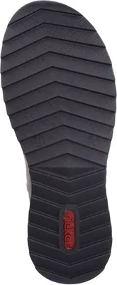 Produktbild von Rieker Damen Stiefelette Plateausohle Ziernähte warm gefüttert 51544, Größe:40 EU, Farbe:Grau