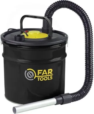 Obrázek produktu pro Vysavač popela, FARTOOLS PRO AMF 18B, kovová nádoba 18 l, 800 W, včetně filtru