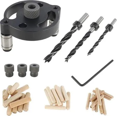 Immagine prodotto di Accessori per punte da legno - Ausilio di posizionamento per foratura e foratura di precisione
