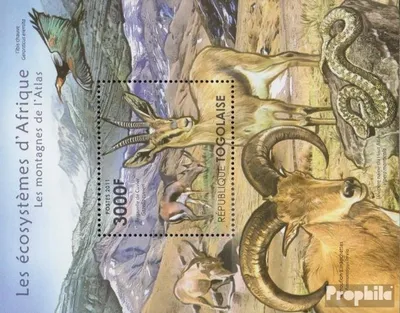 Produktbild von Briefmarken Togo 2011 Mi Block652 (kompl.Ausg.) postfrisch Afrikanische Ökosysteme