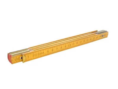 Obrázek produktu pro Skládací dřevěný metr, 1 m