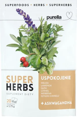 Image de Purella Superfoods Mélange de super-aliments pour l'infusion Sérénité 35 g