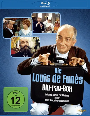 Produktbild von Louis de Funes - BOX (BR) 3Filme  3Disc Min: 252DTS-HD2.0HD-1080p