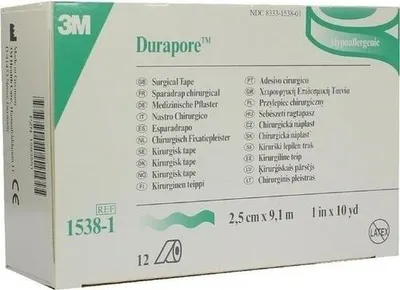 Immagine prodotto di DURAPORE 9,10MX2,50CM, 12 St PFL