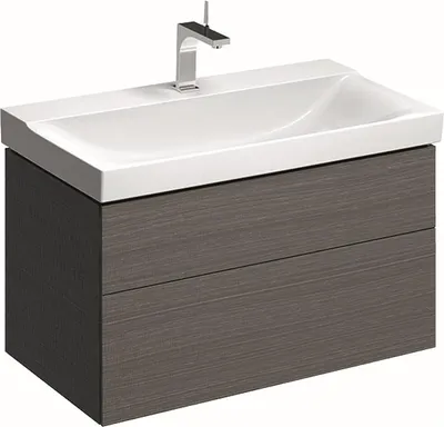Produktbild von Geberit 500.509.43.1, Grau, 2 Schublade(n), 1 Stück(e), 880 mm, 462 mm, 530 mm