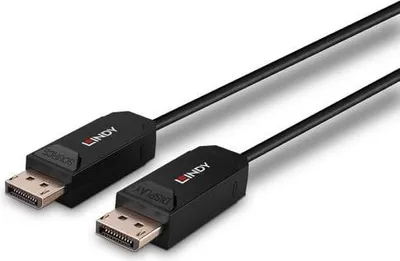 Produktbild von Lindy 38521, 15 m, DisplayPort, DisplayPort, Männlich, Männlich, 7680 x 4320 Pixel